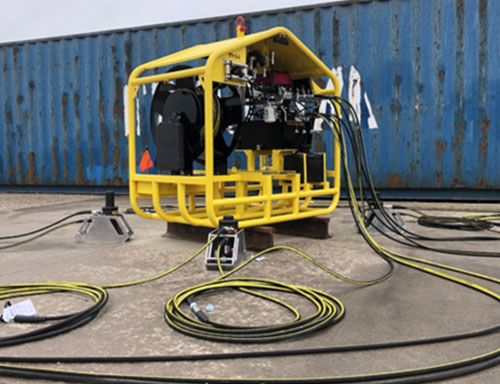 Hydra Skid 248 with hoses